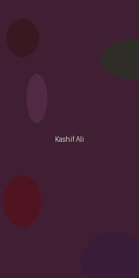 Professor Kashif Ali